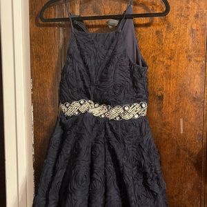 Juniors Navy Trixxi Cocktail style Dress